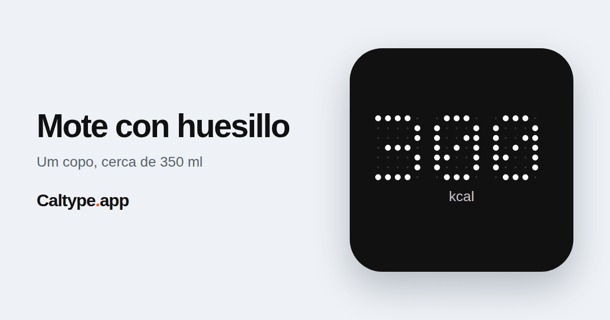 Compartilhar: Mote con huesillo
