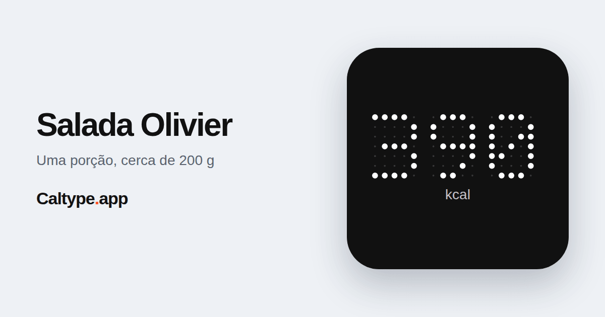 Compartilhar: Salada Olivier