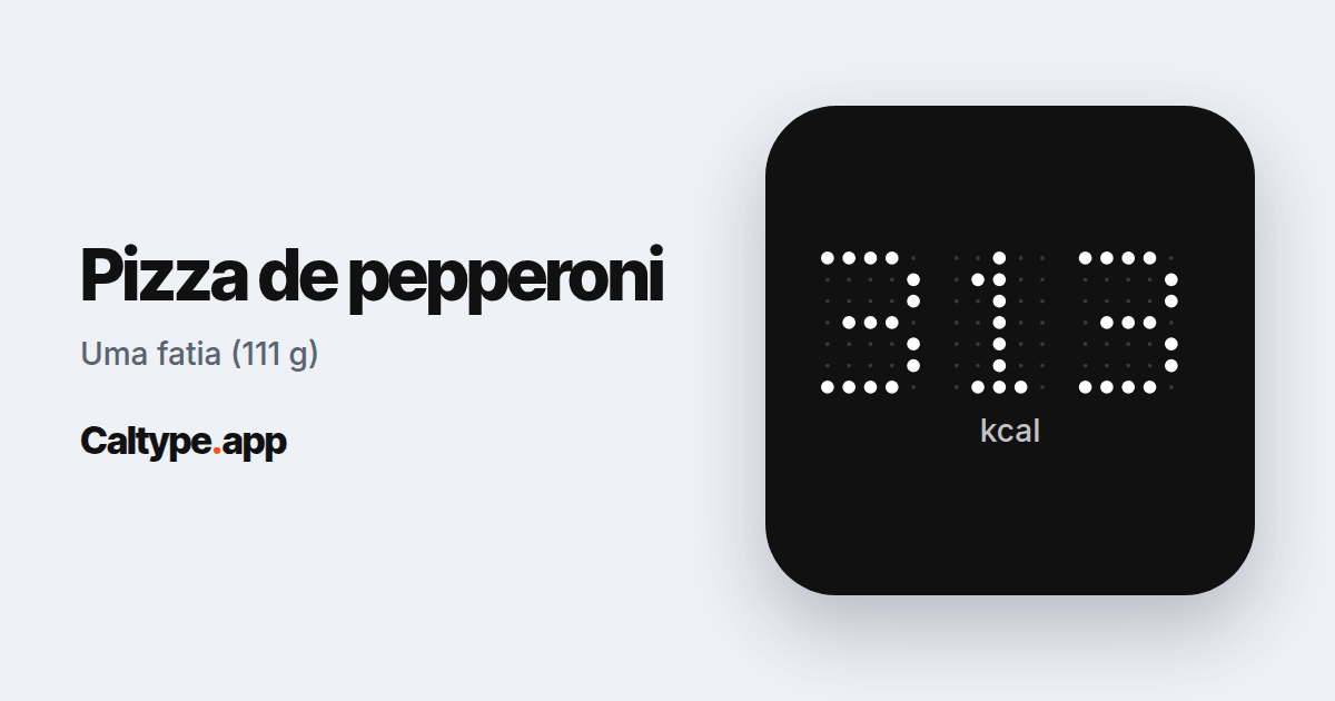Compartilhar: Pizza de pepperoni