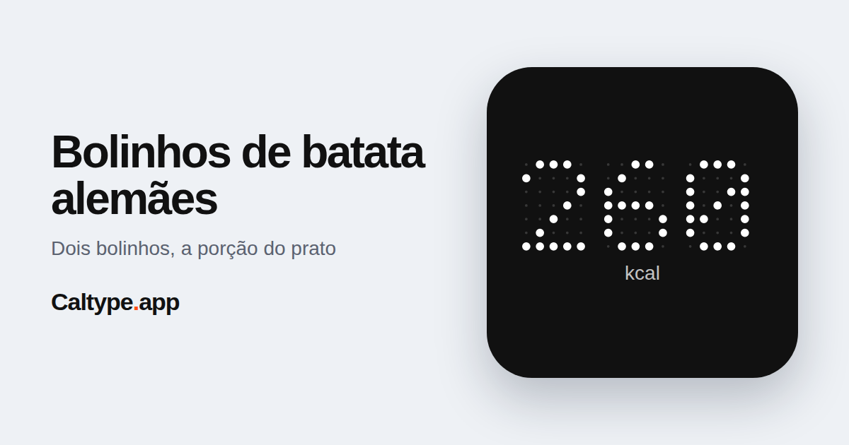 Compartilhar: Bolinhos de batata alemães
