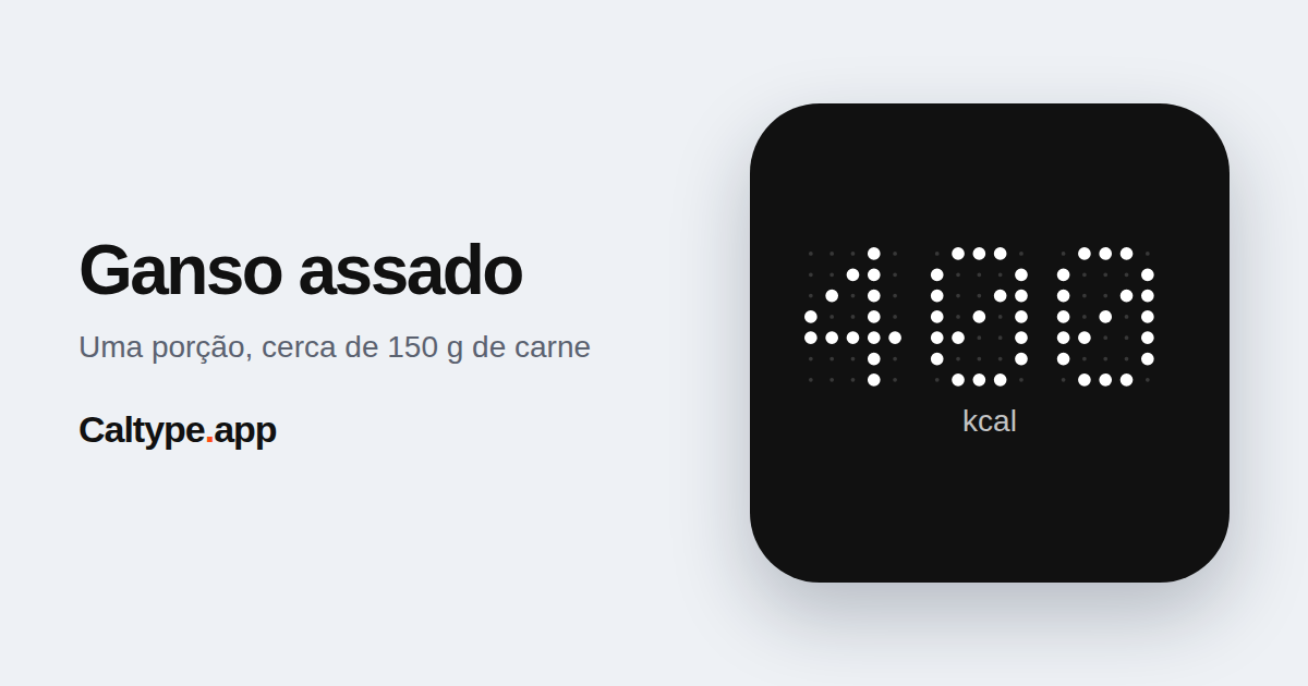 Compartilhar: Ganso assado