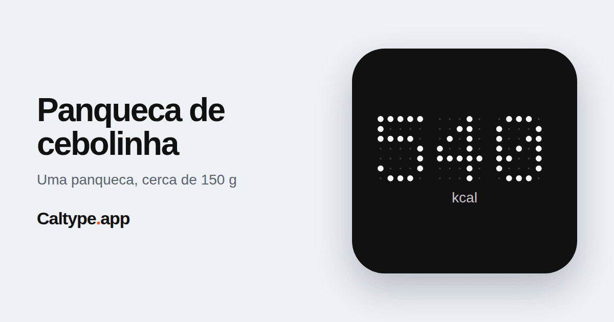 Compartilhar: Panqueca de cebolinha