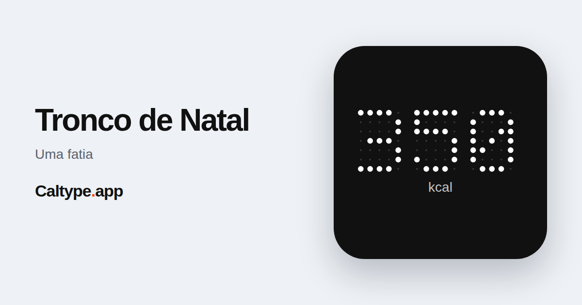 Compartilhar: Tronco de Natal