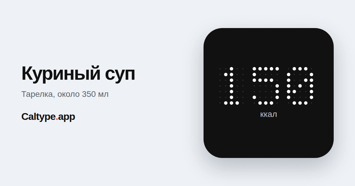 Поделиться: Куриный суп