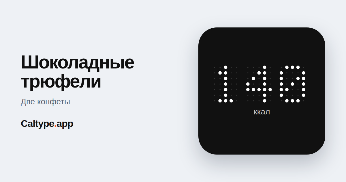 Поделиться: Шоколадные трюфели