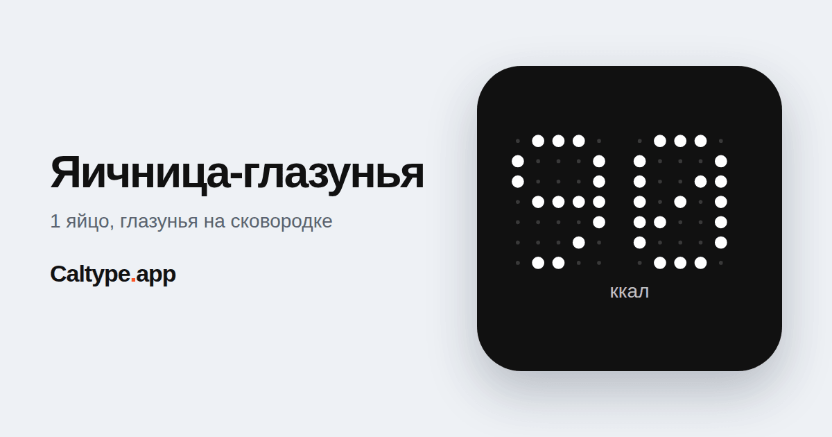 Поделиться: Яичница-глазунья