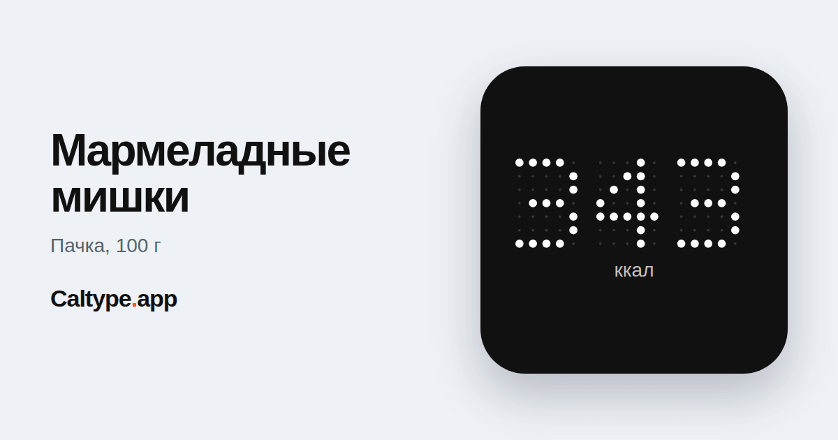 Поделиться: Мармеладные мишки