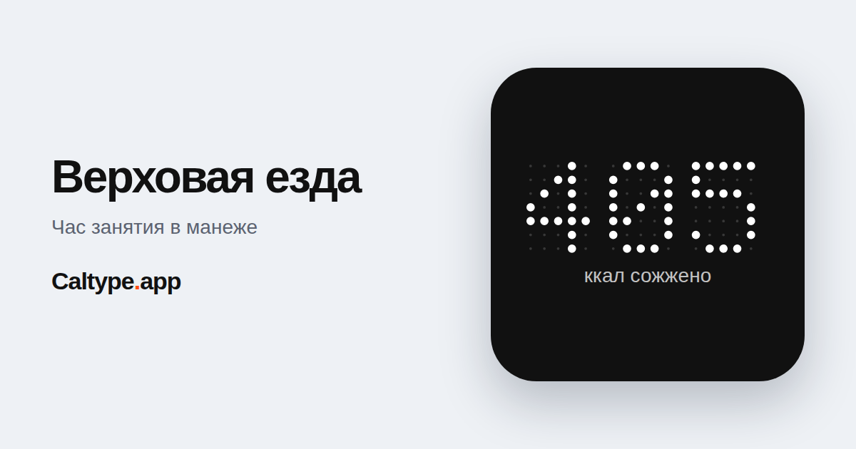 Поделиться: Верховая езда