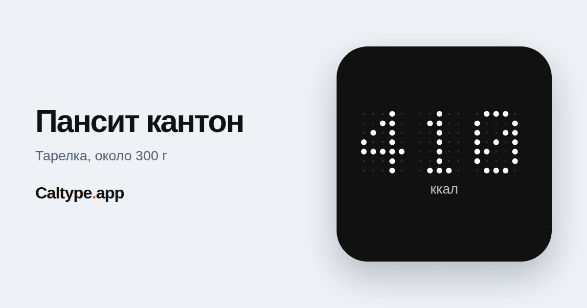 Поделиться: Пансит кантон