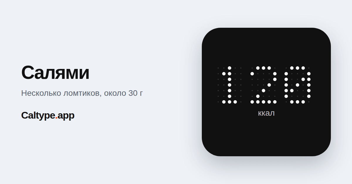 Поделиться: Салями
