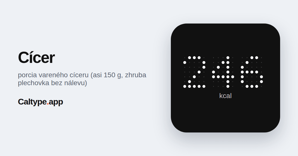 Zdieľať: Cícer