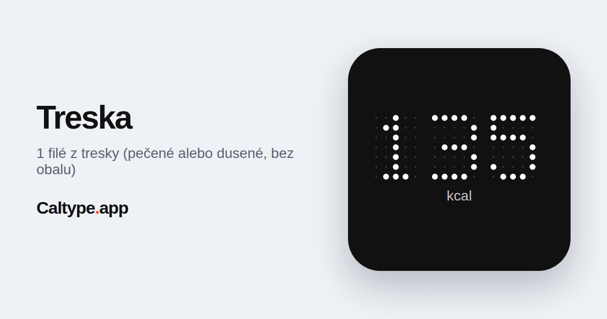 Zdieľať: Treska