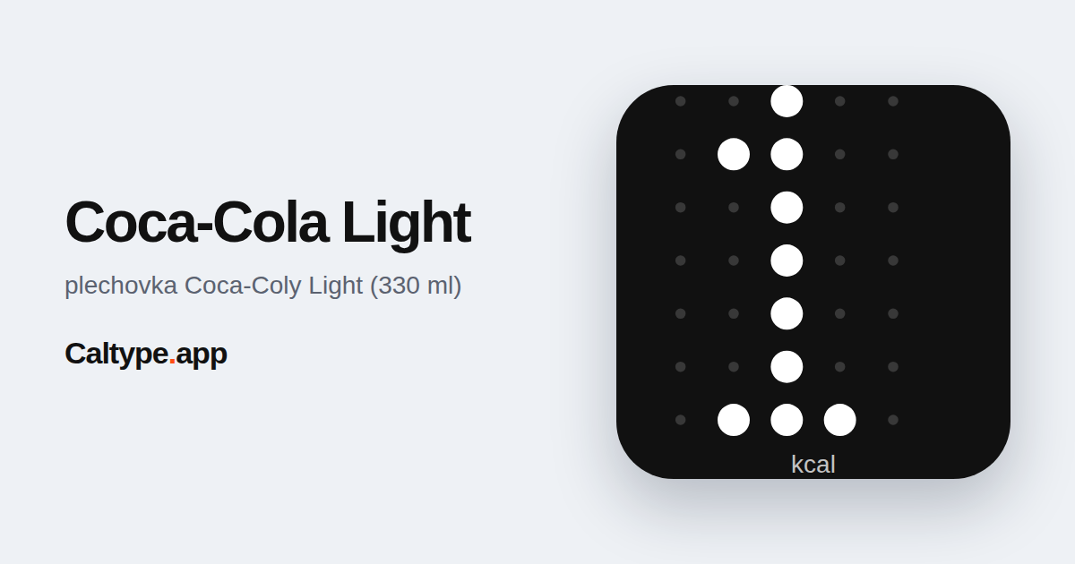 Zdieľať: Coca-Cola Light
