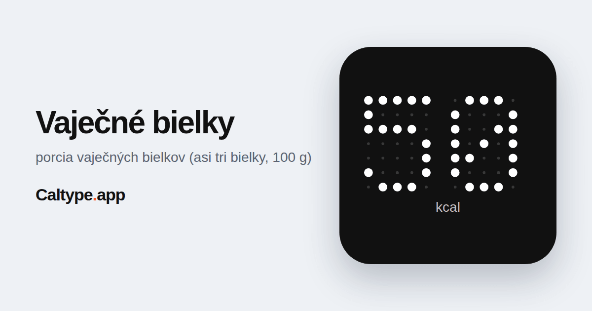 Zdieľať: Vaječné bielky