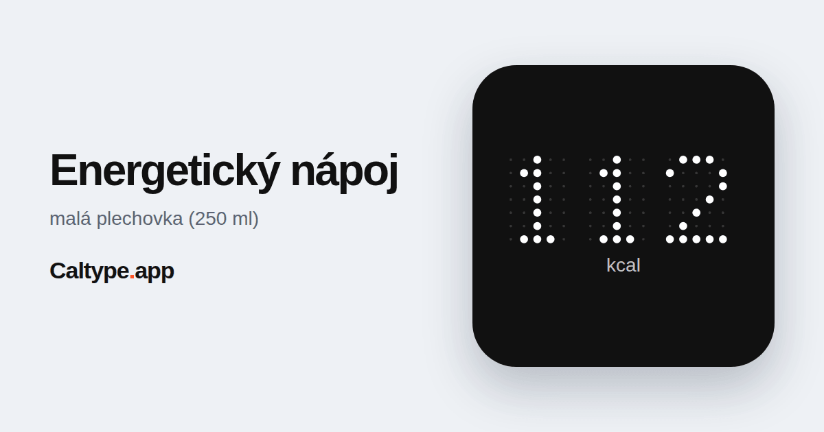 Zdieľať: Energetický nápoj