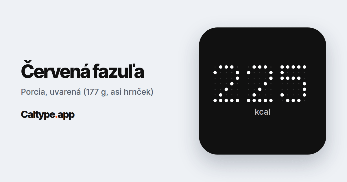 Zdieľať: Červená fazuľa