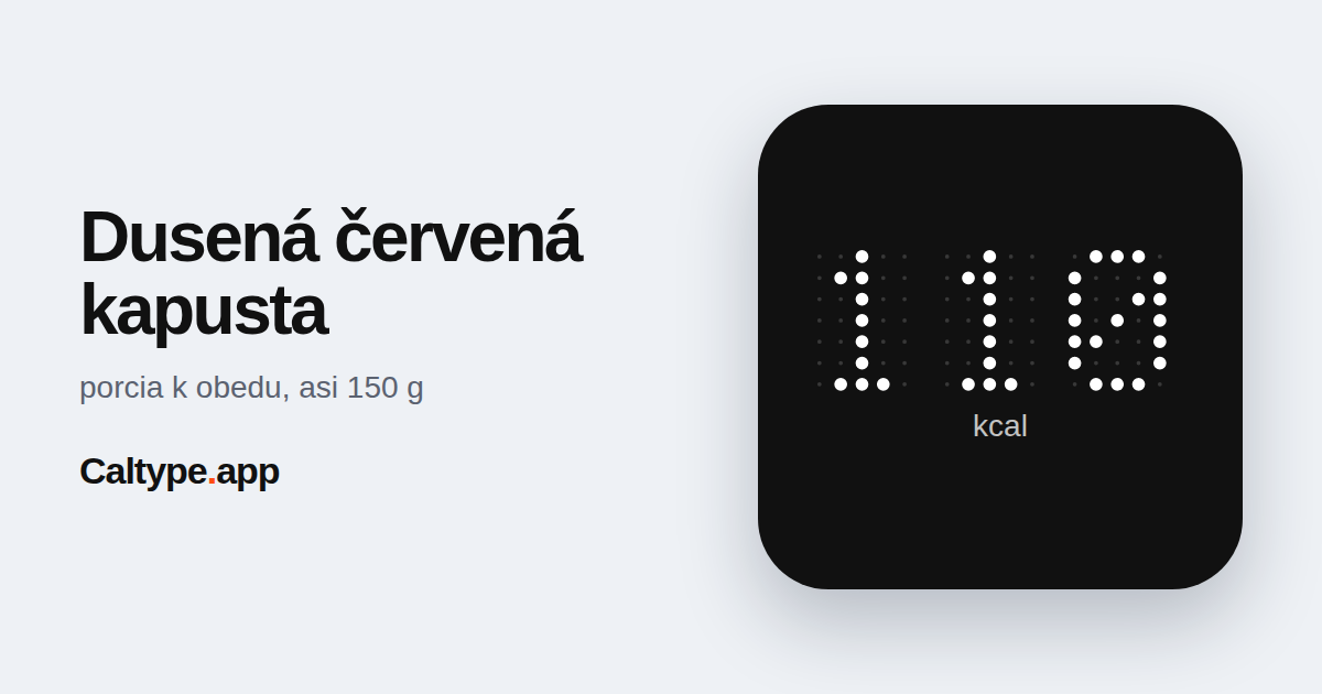 Zdieľať: Dusená červená kapusta