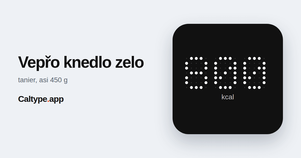 Zdieľať: Vepřo knedlo zelo