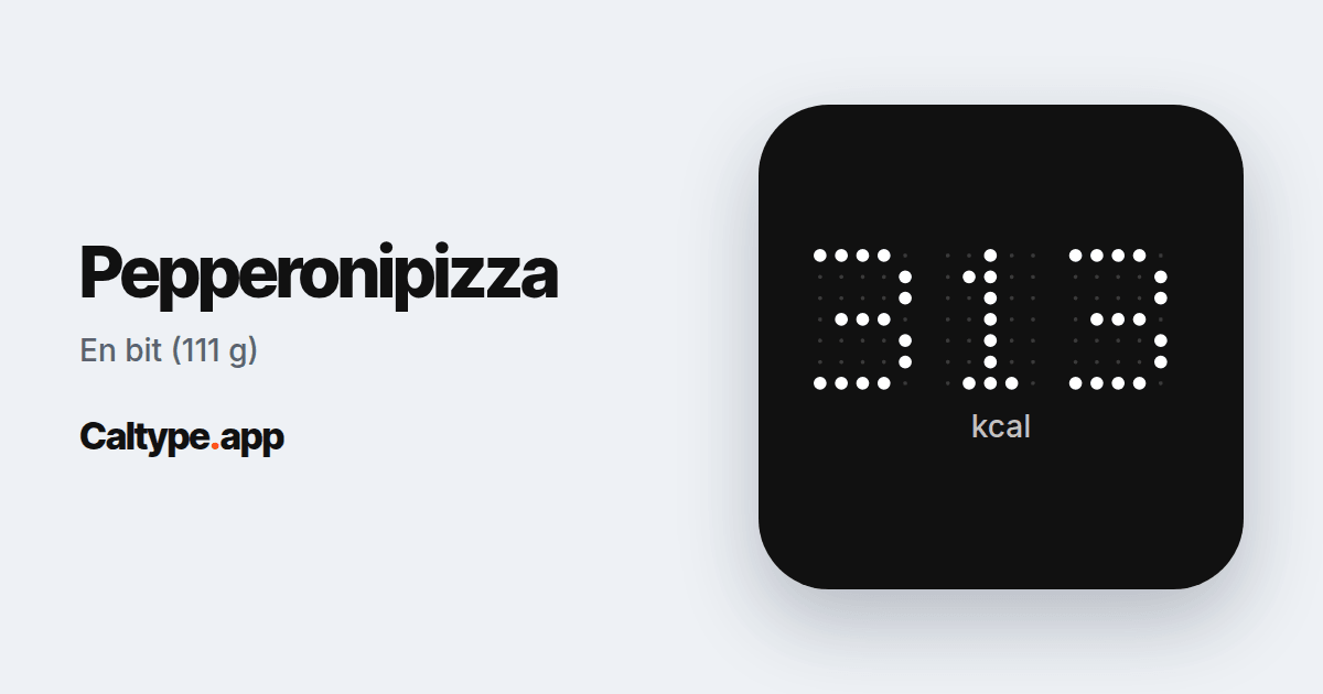 Dela: Pepperonipizza
